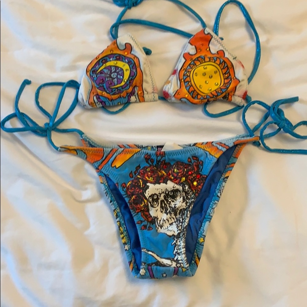 Sun and moon bathing suit